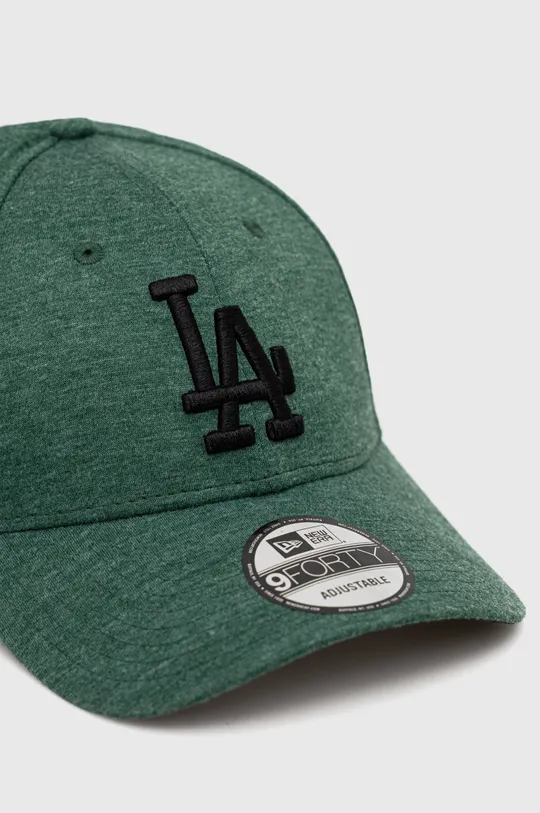 New Era czapka z daszkiem brązowa zieleń