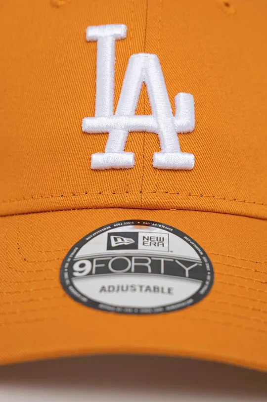 Βαμβακερό καπέλο του μπέιζμπολ New Era πορτοκαλί