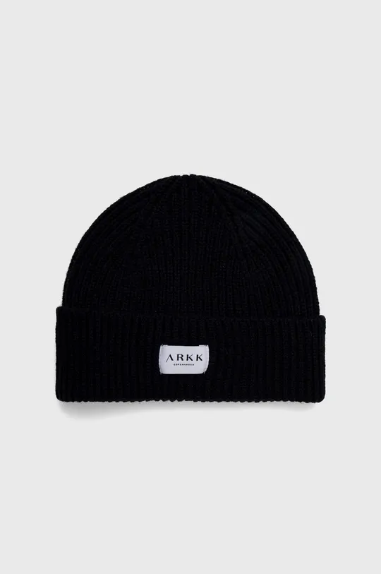 темно-синій Вовняна шапка Arkk Copenhagen Unisex