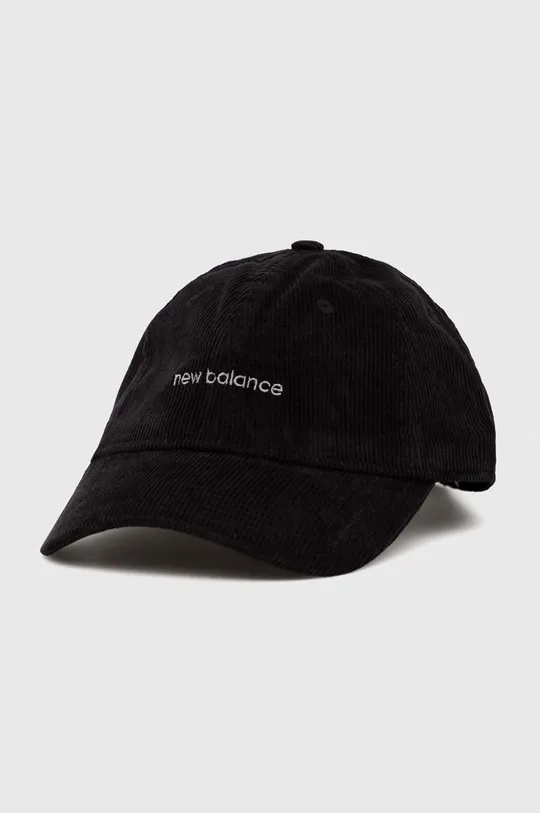 μαύρο Κοτλέ καπέλο μπέιζμπολ New Balance Unisex