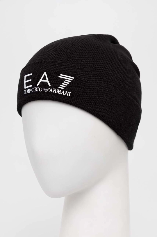 Καπέλο EA7 Emporio Armani μαύρο