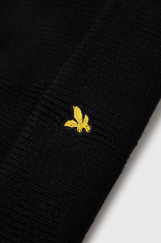 Lyle & Scott czapka 49 % Poliester, 48 % Akryl, 3 % Elastan