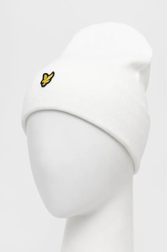 Lyle & Scott czapka biały