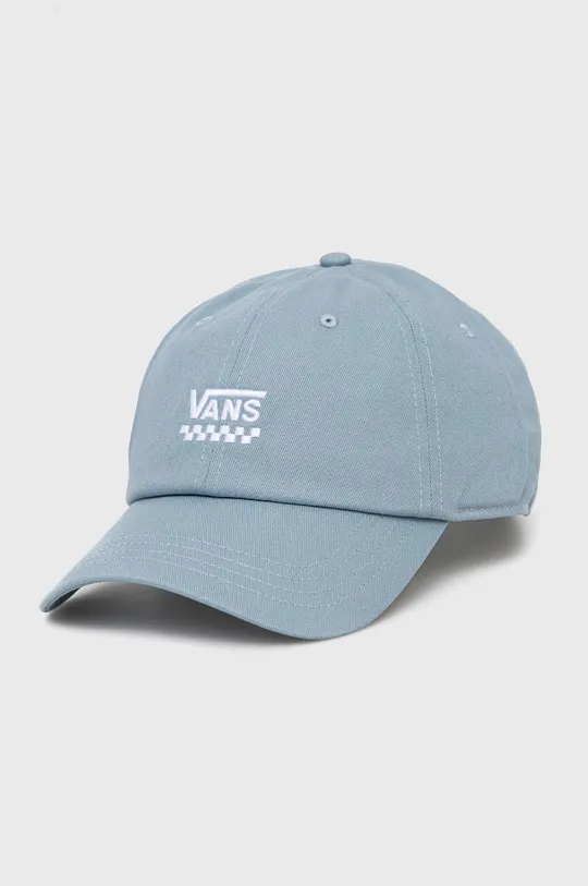 μπλε Βαμβακερό καπέλο Vans Unisex