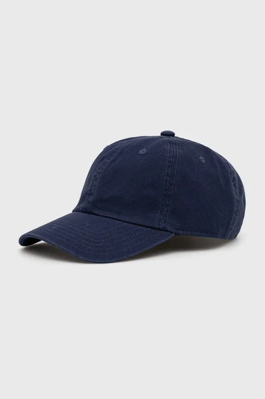 σκούρο μπλε Βαμβακερό καπέλο του μπέιζμπολ Peak Performance Unisex