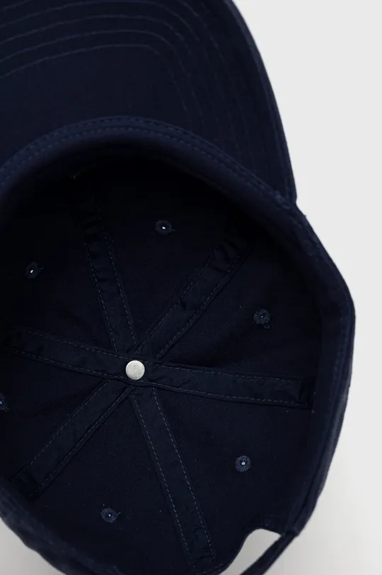 σκούρο μπλε Βαμβακερό καπέλο του μπέιζμπολ Peak Performance