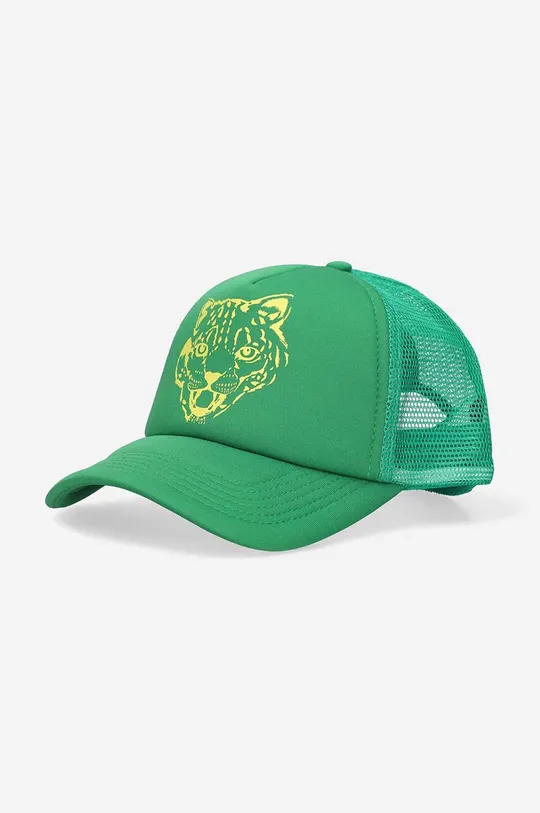 zielony Billionaire Boys Club czapka z daszkiem Leopard Trucker Cap Unisex
