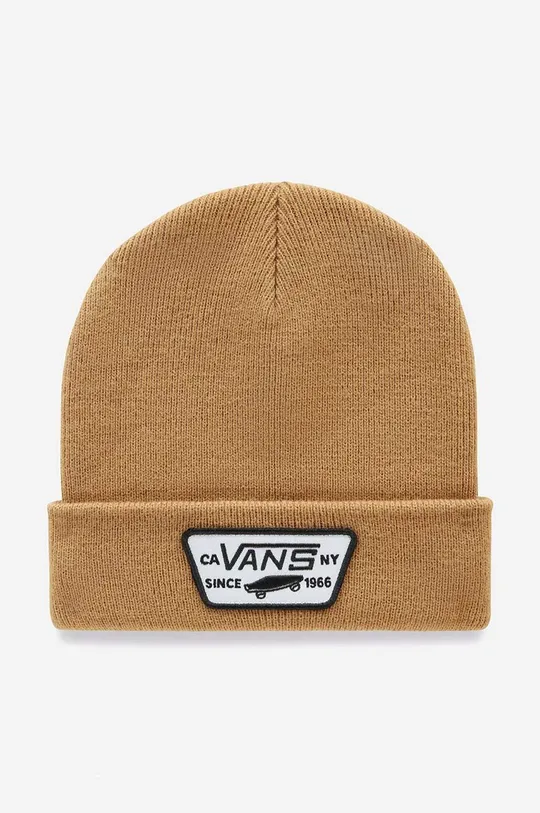 beżowy Vans czapka Milford Beanie Unisex