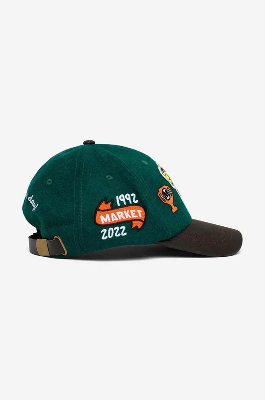 zielony Market czapka z daszkiem wełniana State Champs Hat