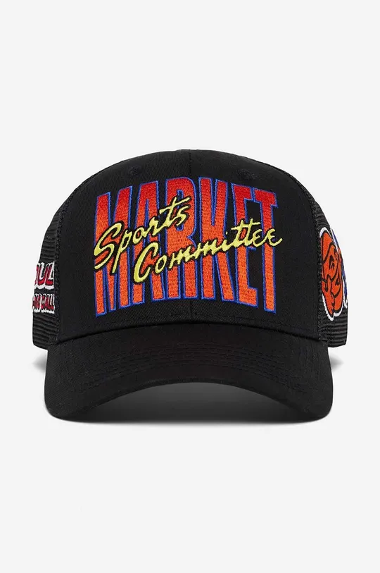 czarny Market czapka z daszkiem Sports Committee Trucker Hat Unisex