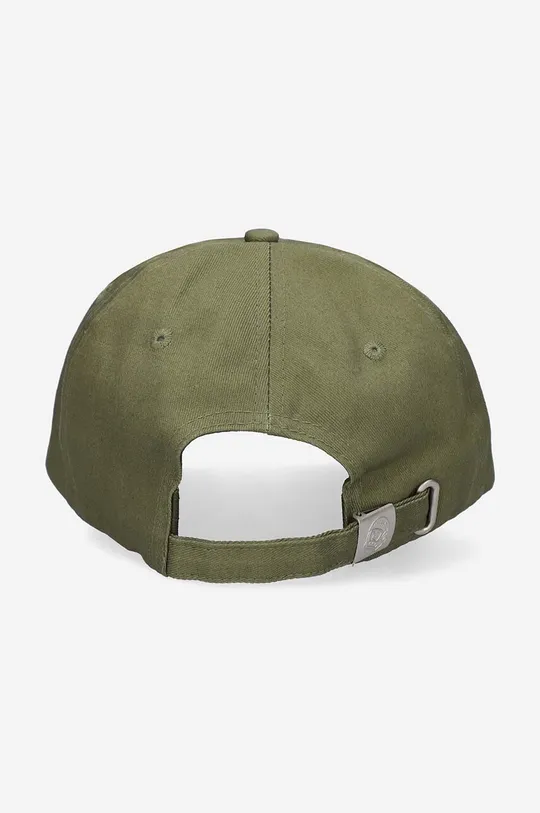 Billionaire Boys Club cotton baseball cap Serif Logo Curved Visor Cap green