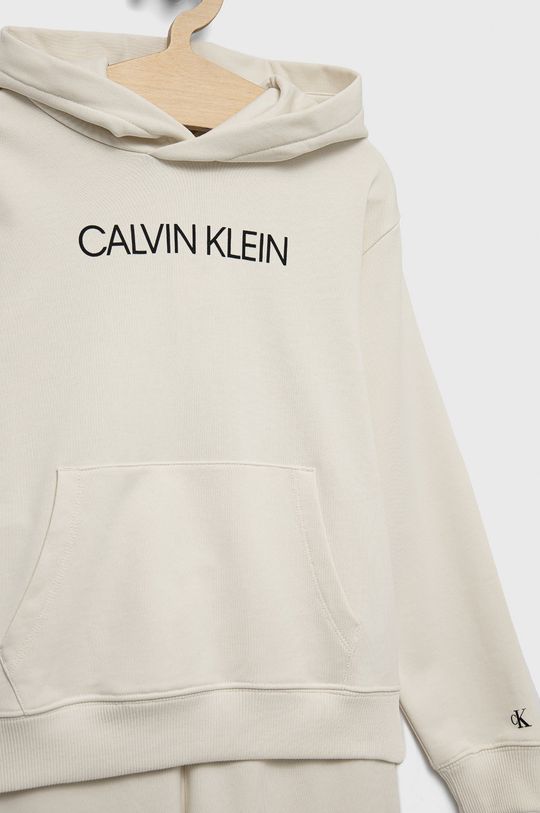 Otroška bombažna trenirka Calvin Klein Jeans  100% Bombaž