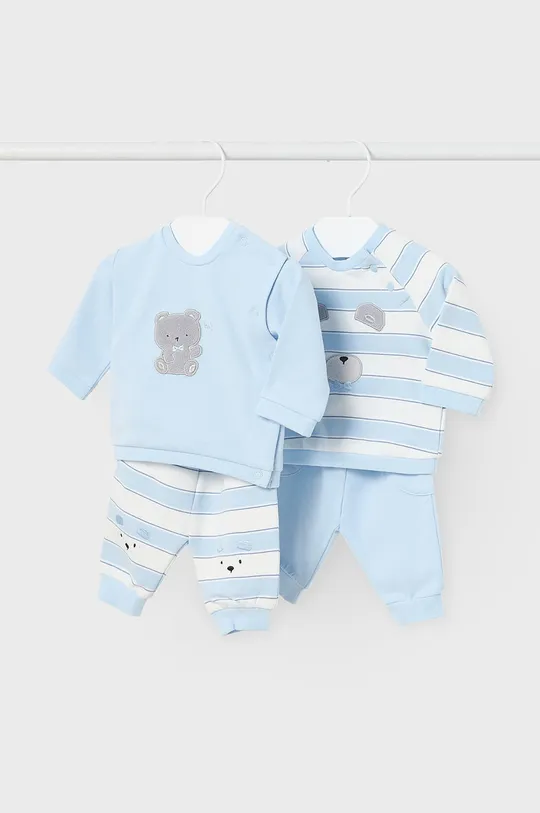 блакитний Дитячий спортивний костюм Mayoral Newborn Для хлопчиків