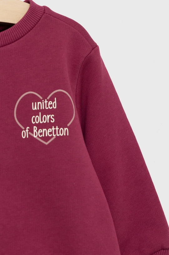 Детский хлопковый спортивный костюм United Colors of Benetton  Основной материал: 100% Хлопок Вставки: 95% Хлопок, 5% Эластан