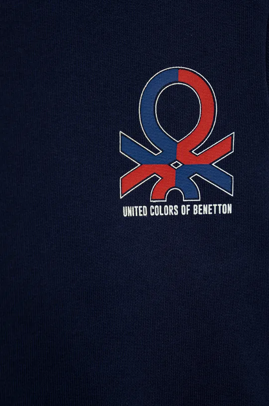 σκούρο μπλε Παιδική βαμβακερή αθλητική φόρμα United Colors of Benetton