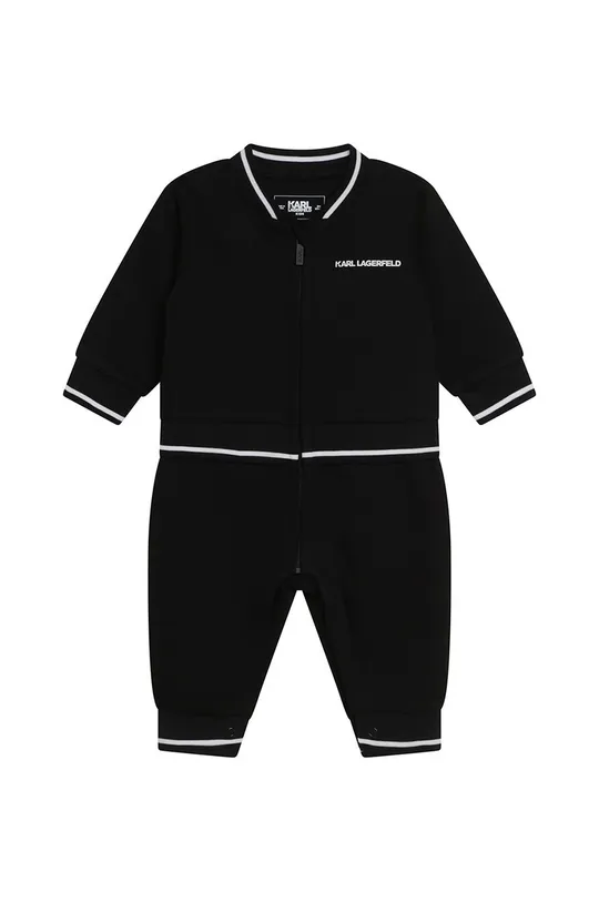 μαύρο Φόρμες με φουφούλα μωρού Karl Lagerfeld Για αγόρια