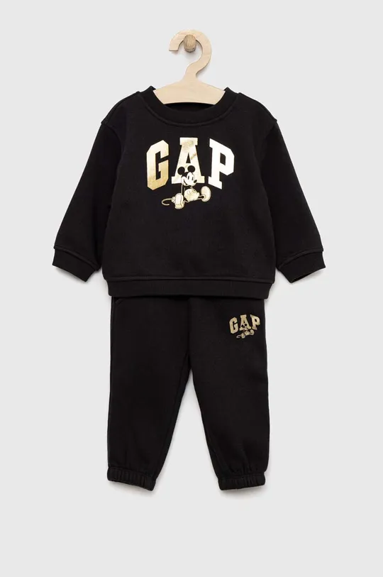 czarny GAP dres niemowlęcy x Disney Chłopięcy