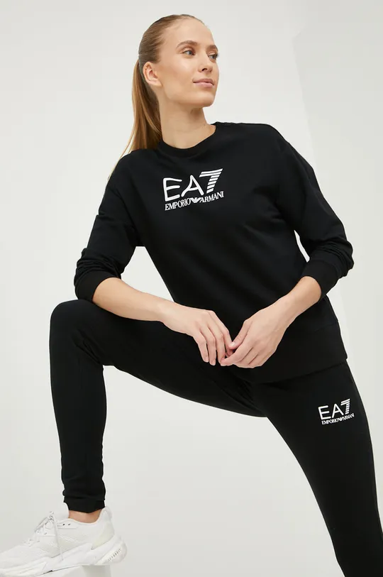 чорний Спортивний костюм EA7 Emporio Armani Жіночий