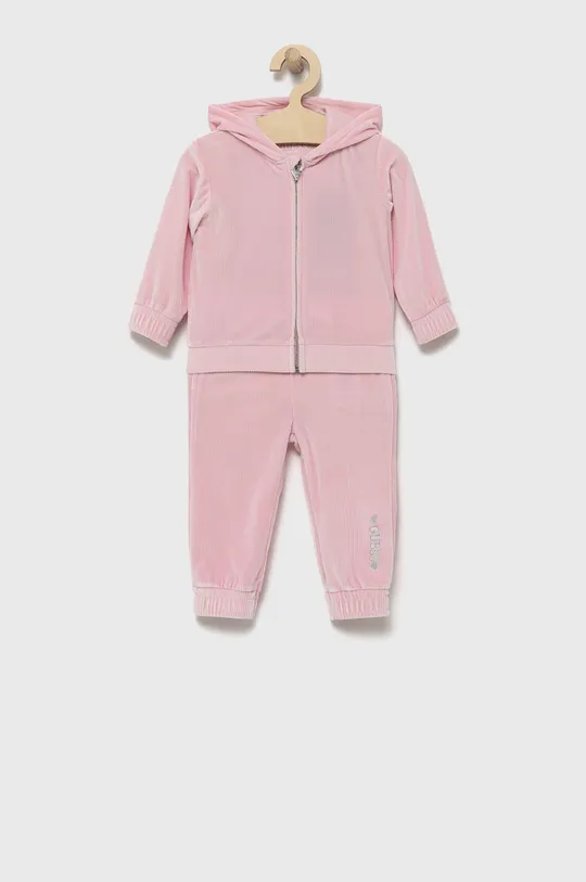 розовый Детский спортивный костюм Guess Для девочек