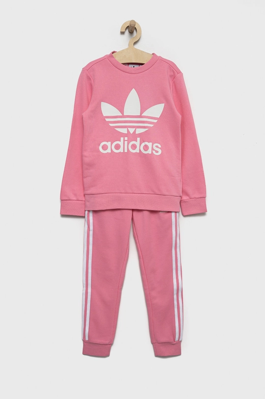 różowy adidas Originals dres dziecięcy Dziewczęcy