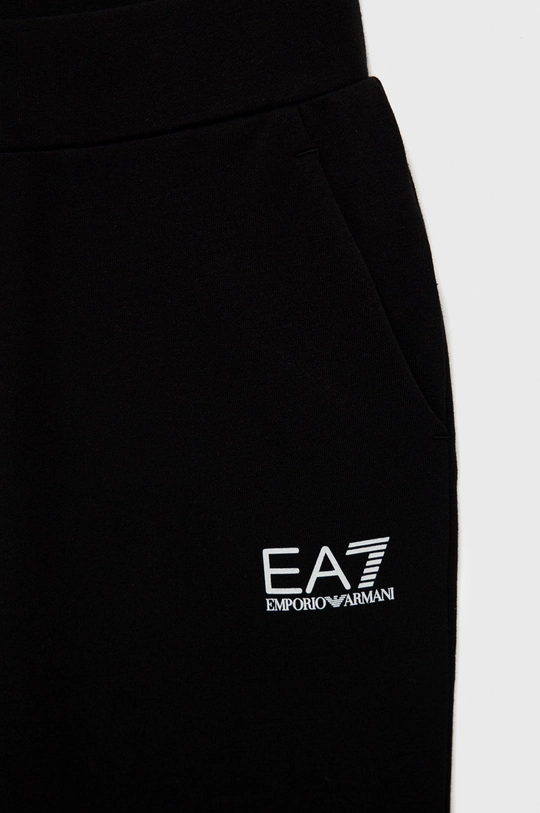 фіолетовий Дитячий спортивний костюм EA7 Emporio Armani