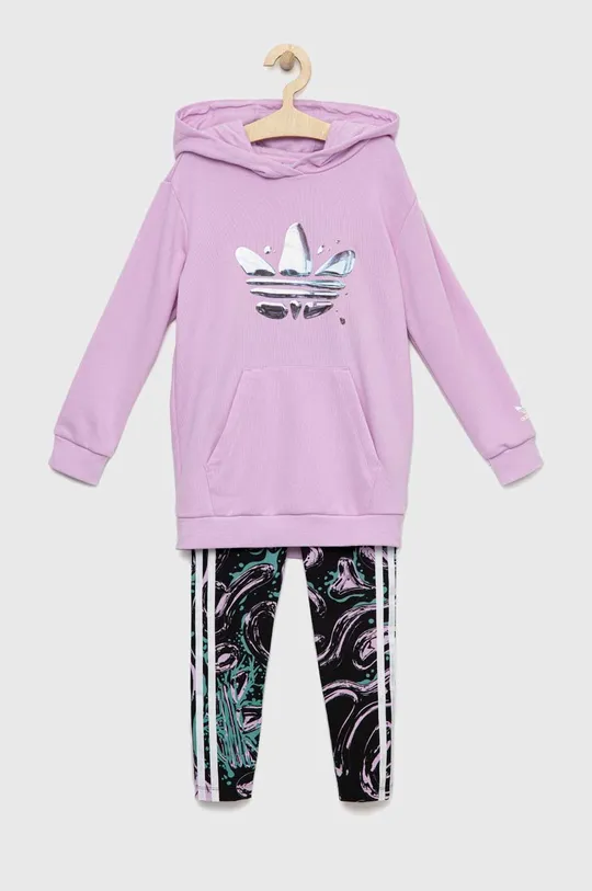 ružová Detská súprava adidas Originals Dievčenský