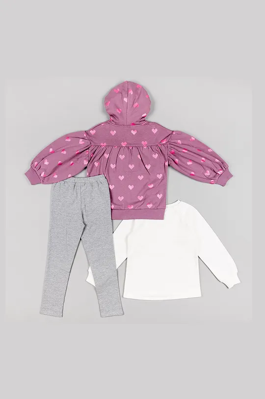 Παιδικό σετ zippy 3-pack ροζ