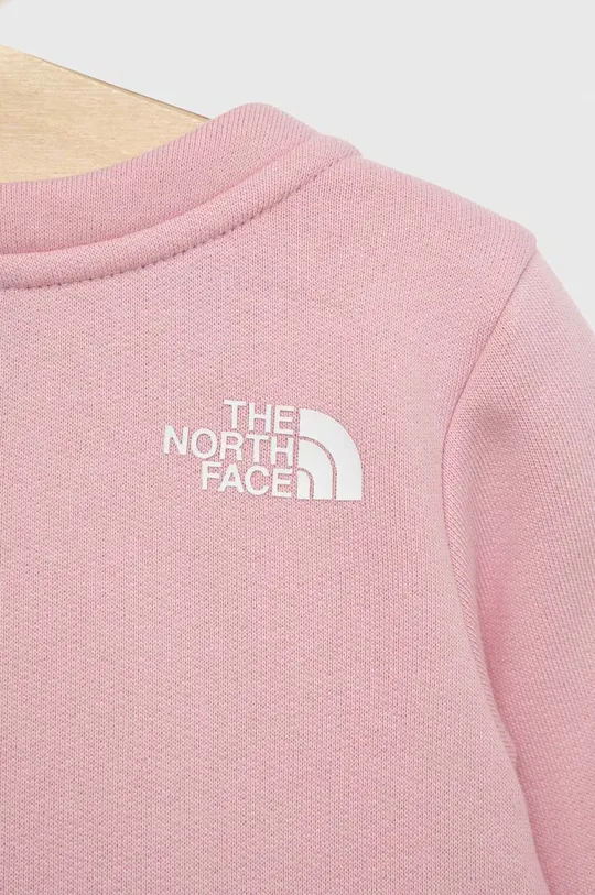 Βρεφική φόρμα The North Face ροζ