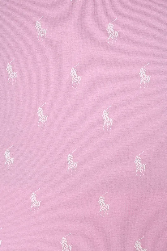 roza Bombažna pižama Polo Ralph Lauren