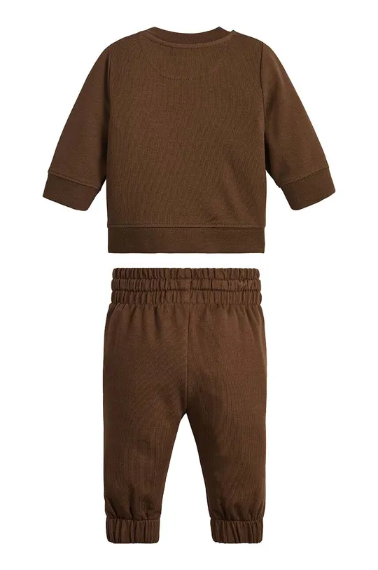 Calvin Klein Jeans dres dziecięcy IN0IN00017.9BYY brązowy