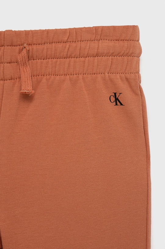 oranžna Otroška trenirka Calvin Klein Jeans