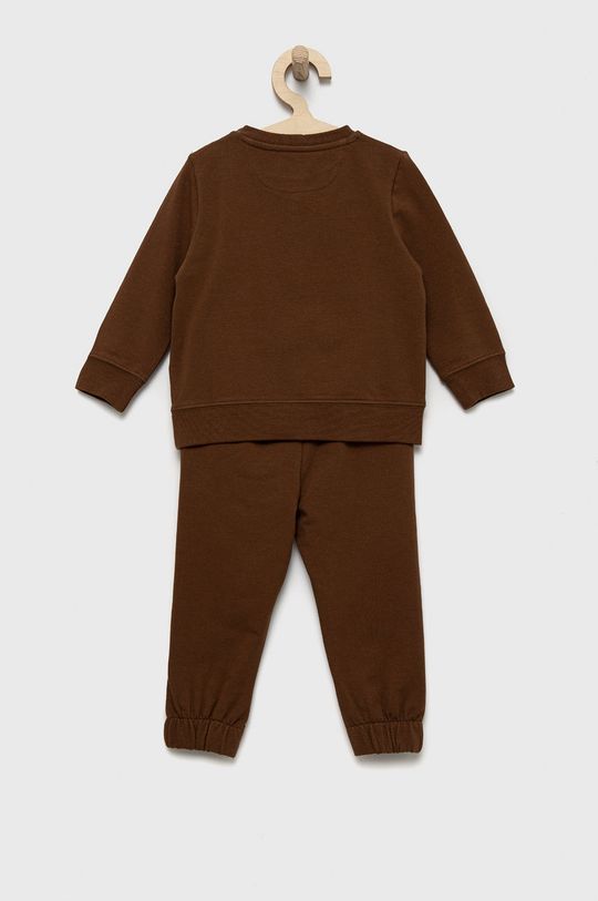 Calvin Klein Jeans dres dziecięcy IN0IN00017.9BYY ciemny brązowy