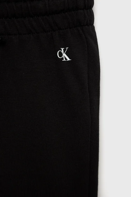 čierna Detská tepláková súprava Calvin Klein Jeans
