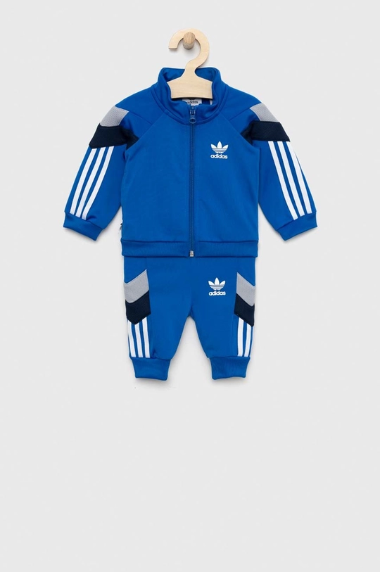 modra Otroška trenirka adidas Originals Otroški