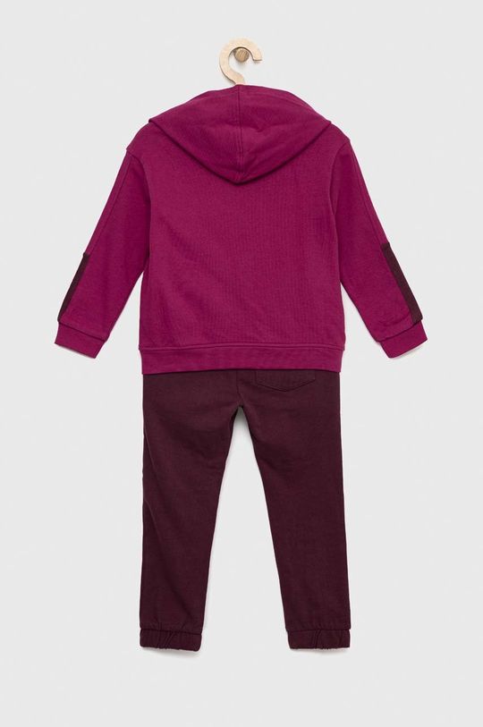 Diadora dres bawełniany dziecięcy ciemny fioletowy