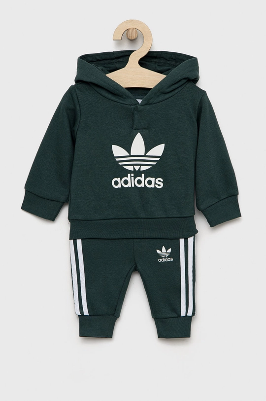 zelená Tepláková súprava pre bábätká adidas Originals Detský