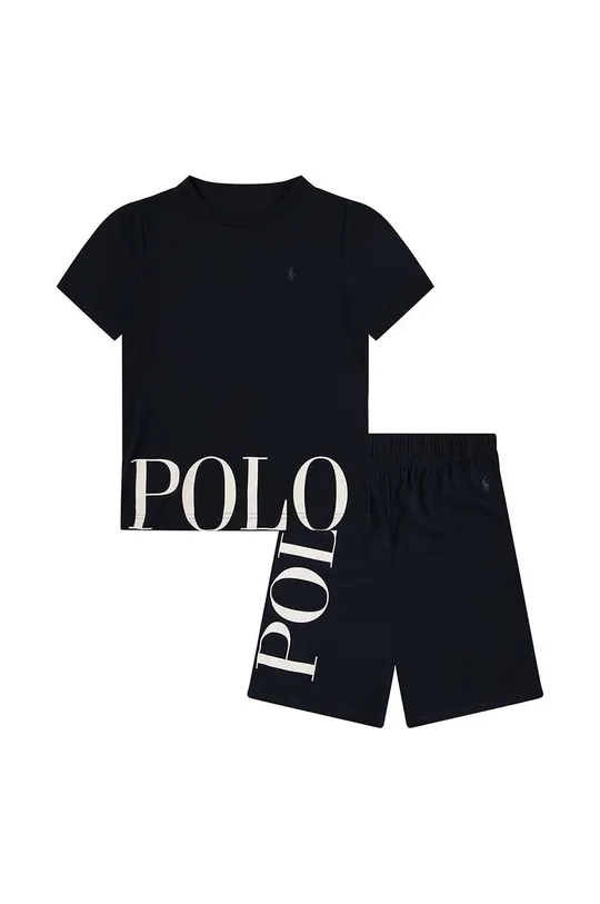 granatowy Polo Ralph Lauren piżama dziecięca