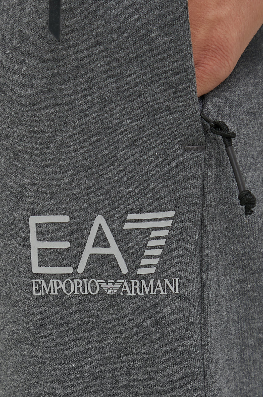 Спортивный костюм EA7 Emporio Armani мужской цвет серый | ANSWEAR.ua