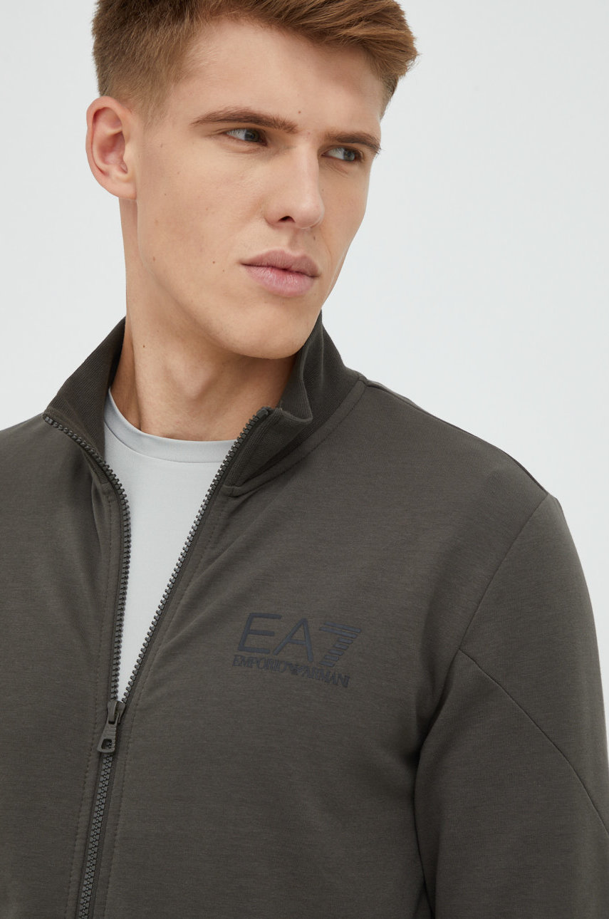 Спортивный костюм EA7 Emporio Armani мужской цвет чёрный | ANSWEAR.ua