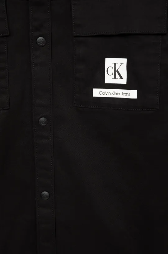 Παιδικό πουκάμισο Calvin Klein Jeans  97% Βαμβάκι, 3% Σπαντέξ
