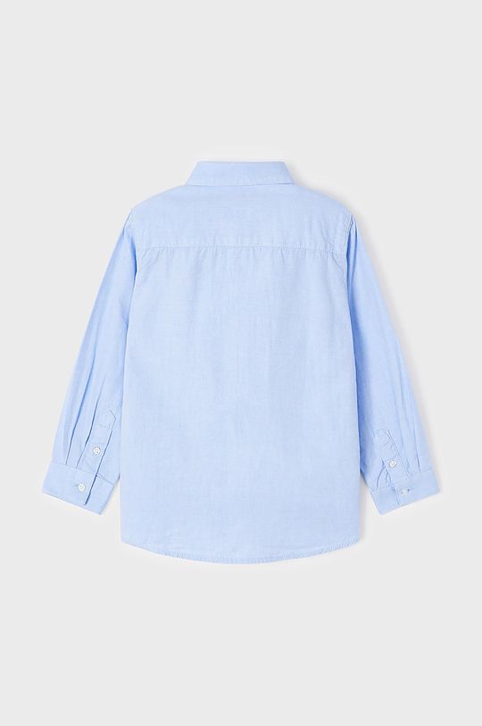 Mayoral koszula bawełniana dziecięca blady niebieski