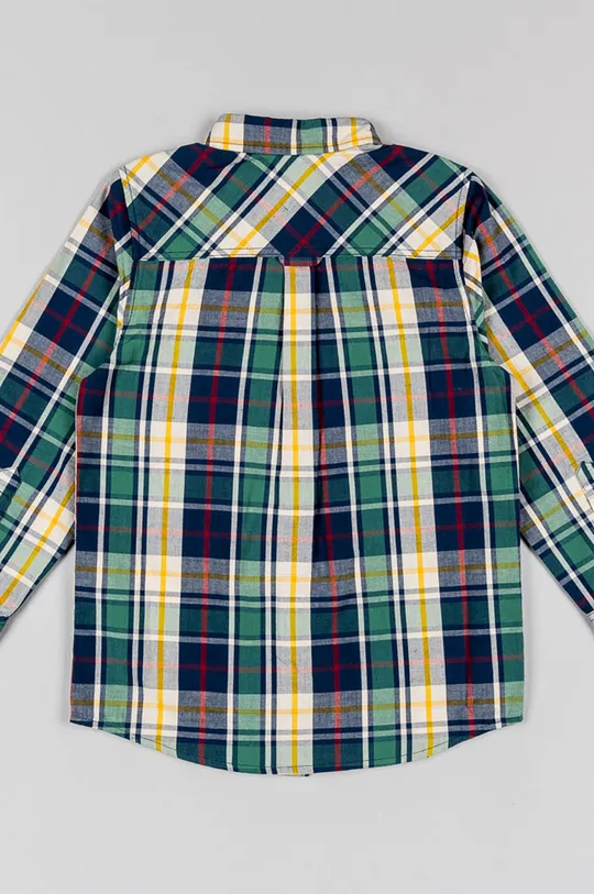 Детская хлопковая рубашка zippy мультиколор