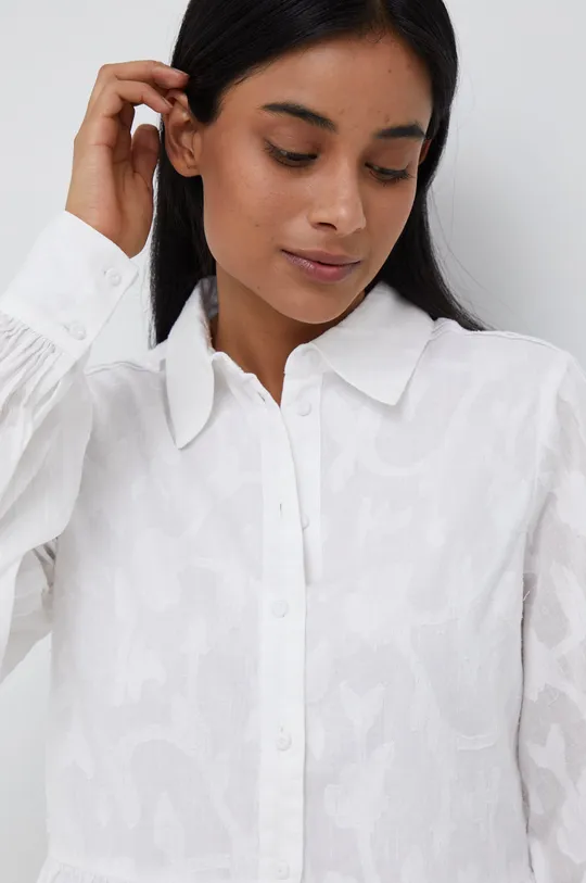 λευκό Βαμβακερό πουκάμισο Y.A.S