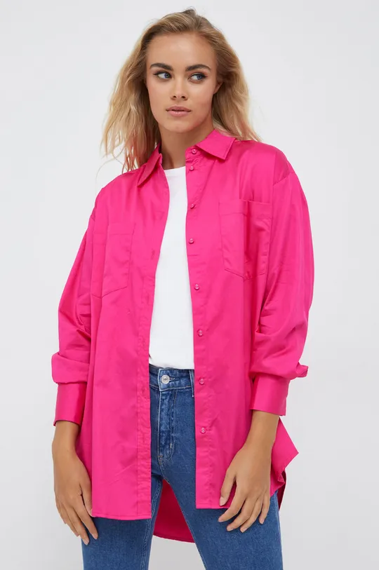 Βαμβακερό πουκάμισο Y.A.S ροζ