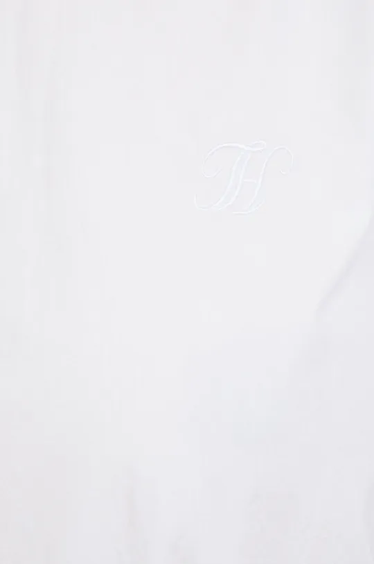 Βαμβακερό πουκάμισο Tommy Hilfiger λευκό