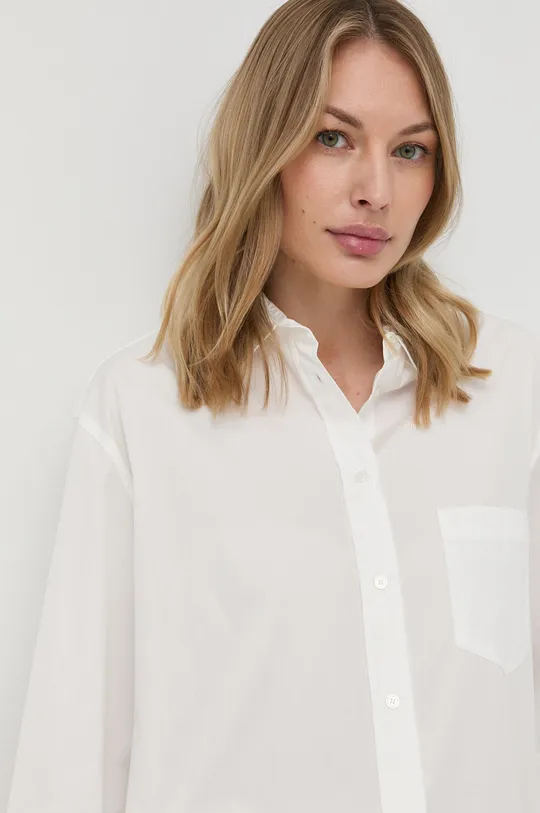 λευκό Βαμβακερό πουκάμισο Weekend Max Mara