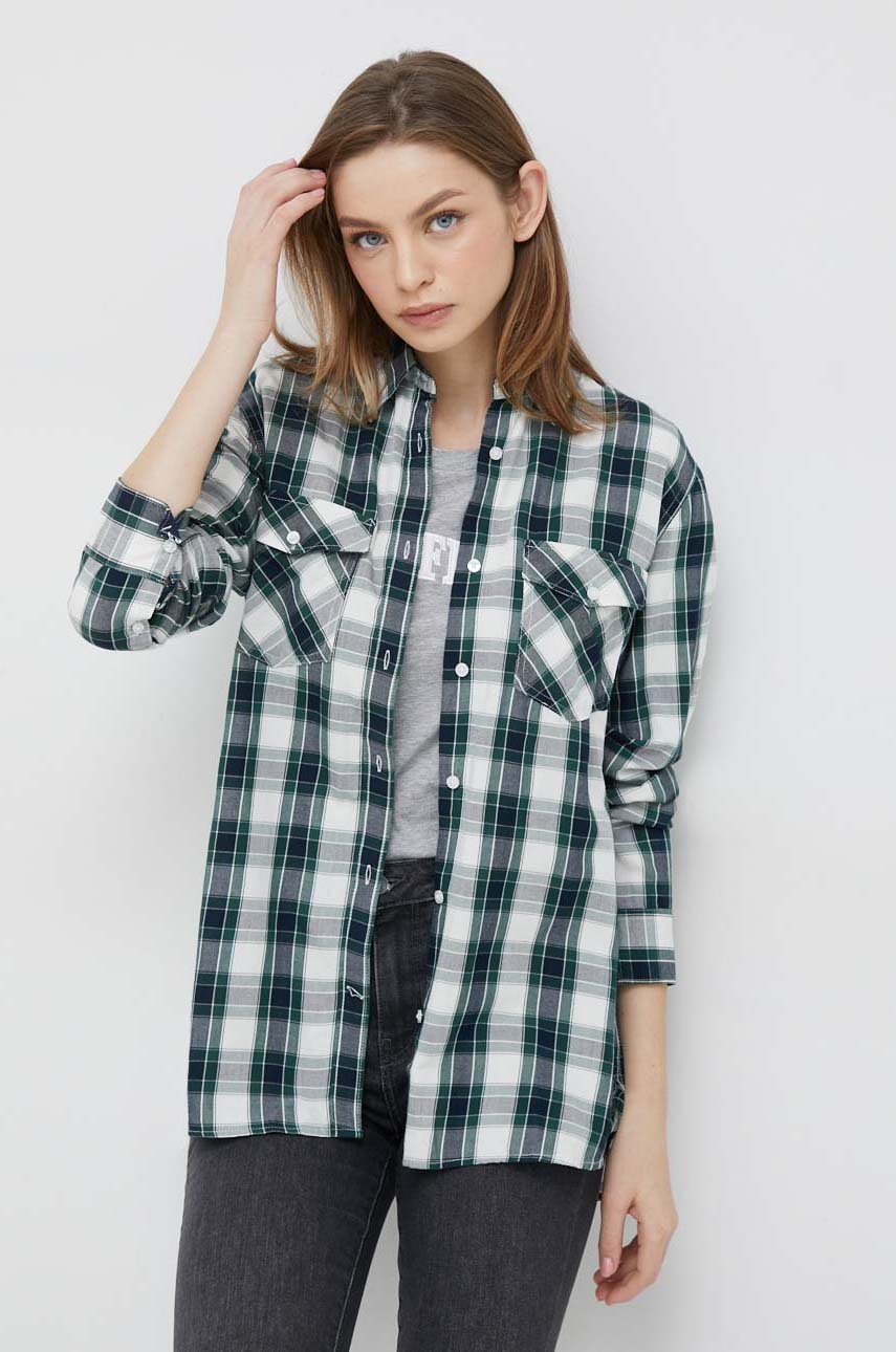 verde Pepe Jeans camasa Olivia De femei