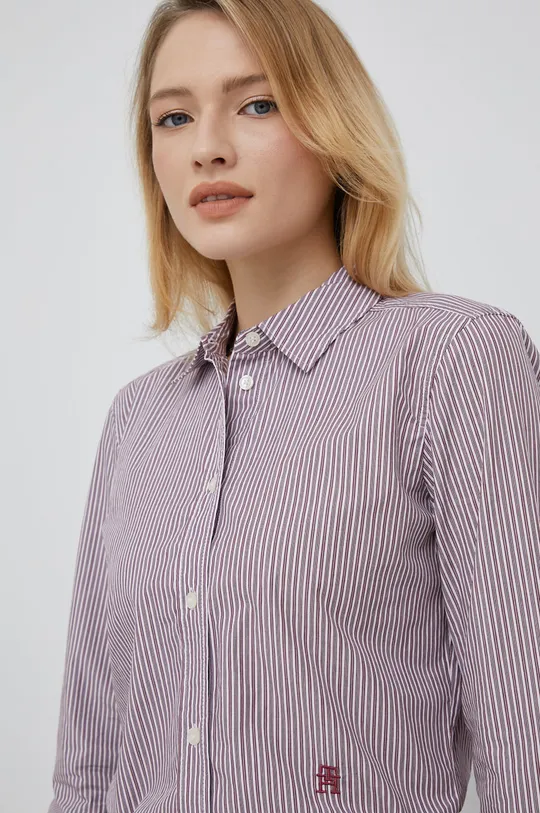πολύχρωμο Βαμβακερό πουκάμισο Tommy Hilfiger Γυναικεία