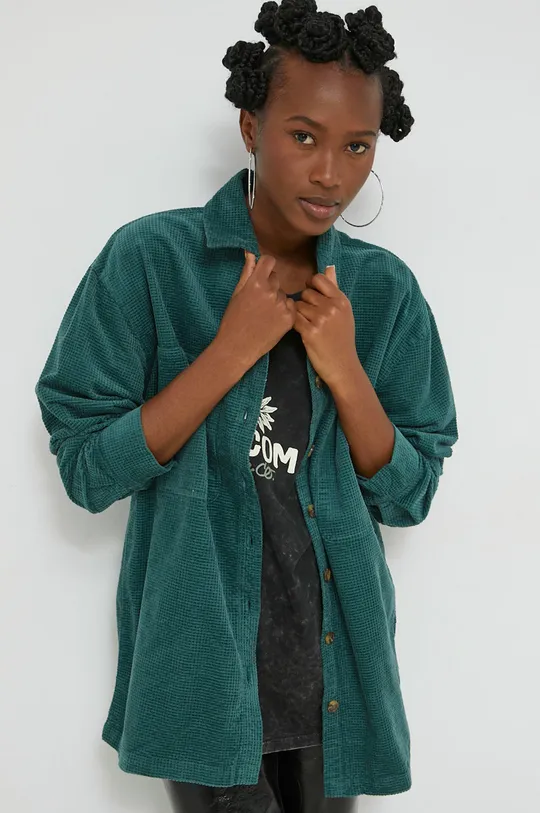 πράσινο Βαμβακερό πουκάμισο Brixton Γυναικεία