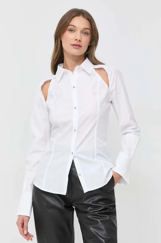 λευκό Βαμβακερό πουκάμισο Morgan Γυναικεία
